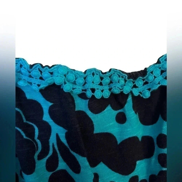 Boden Amber Blue Day Dress Size 4R Tropical Floral - Picture 5 of 11